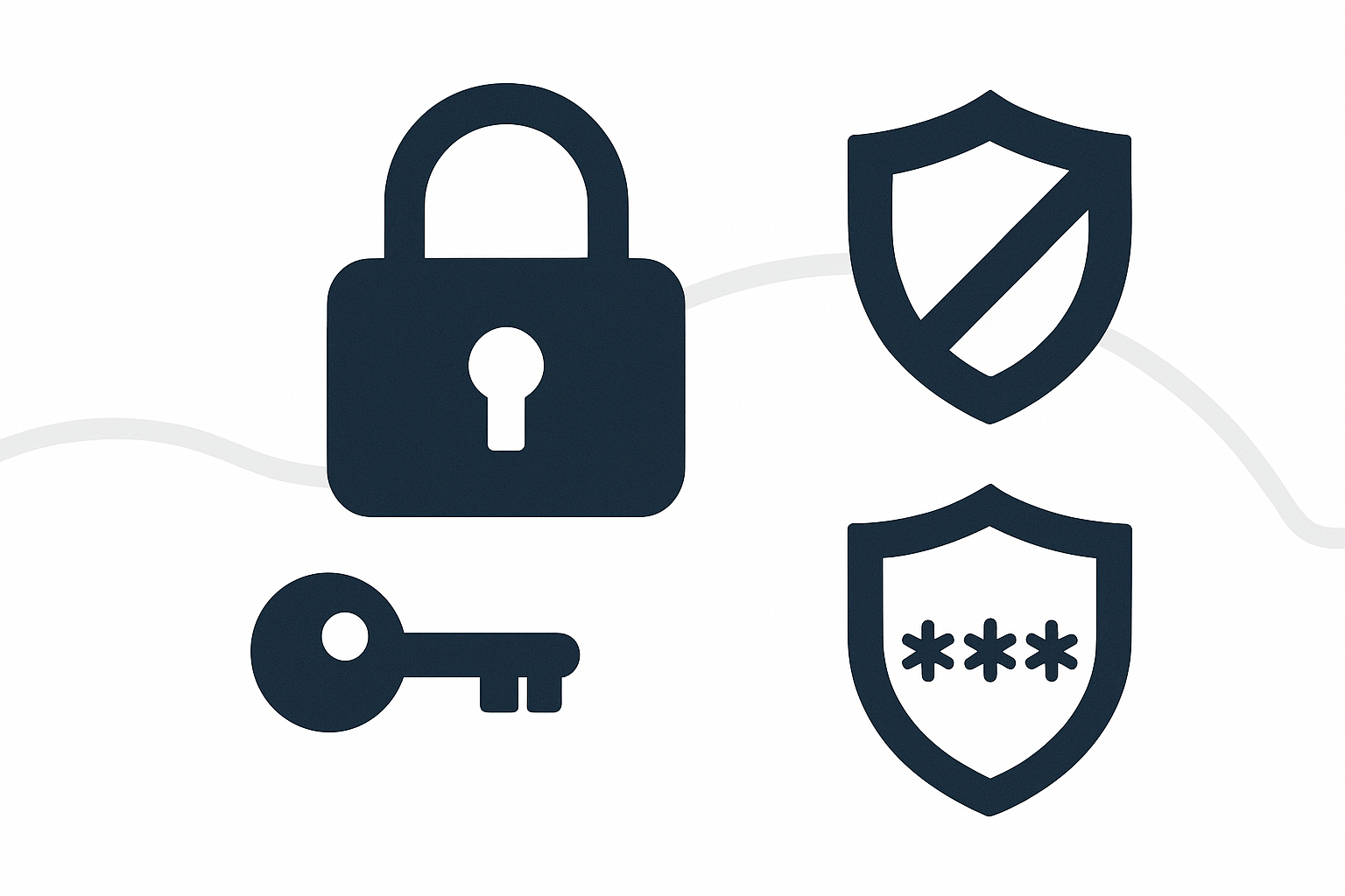 Security architecture illustration